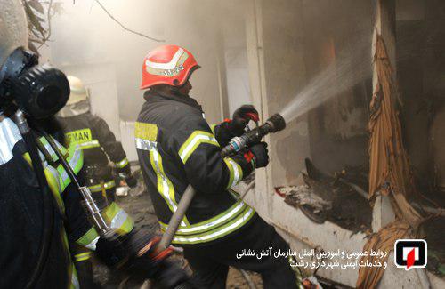 پوشش ۱۱ مورد حریق و حادثه توسط آتش نشانان شهر باران در ۴۸ ساعت گذشته