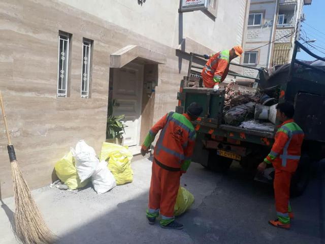 ادامه اجرای طرح پاکسازی هفتگی محلات شهر رشت +تصاویر