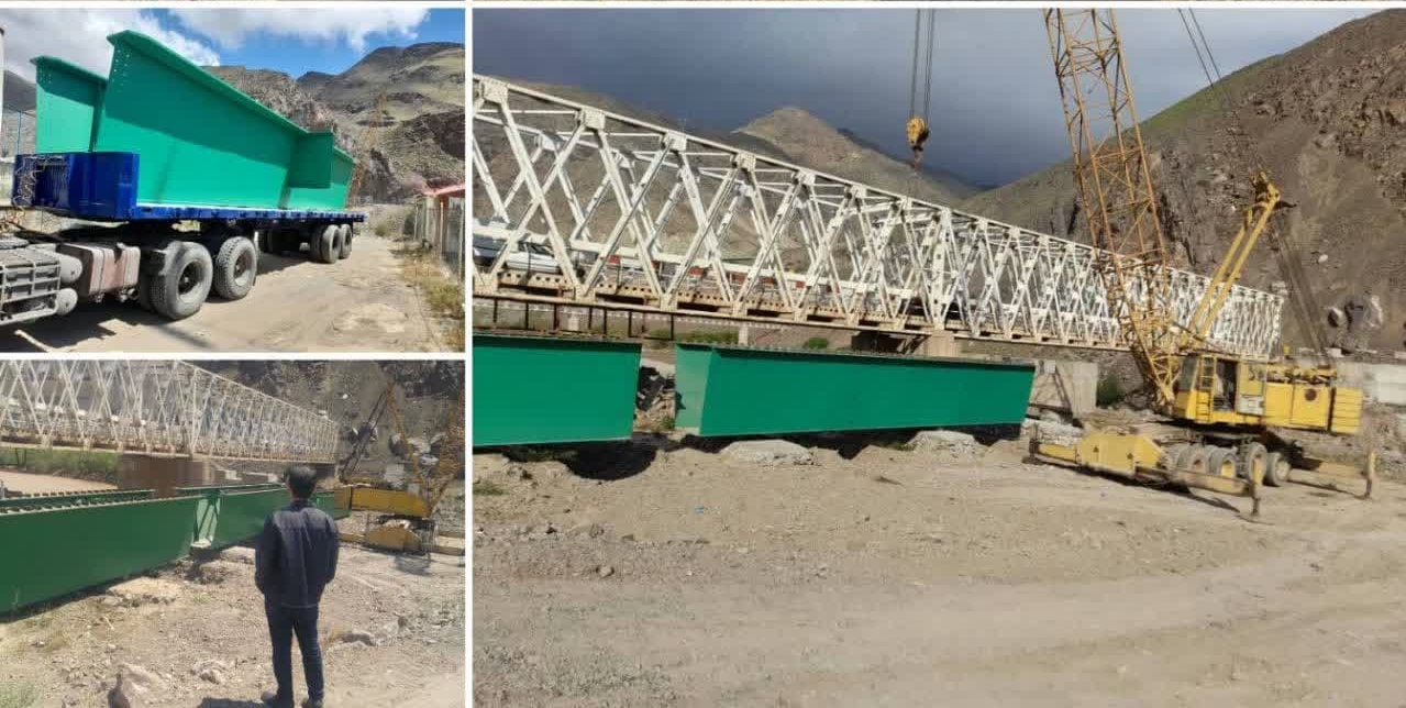 آغاز مجدد عملیات اجرایی احداث پل بزرگ سفیدرود منجیل در محور اصلی منجیل-طارم