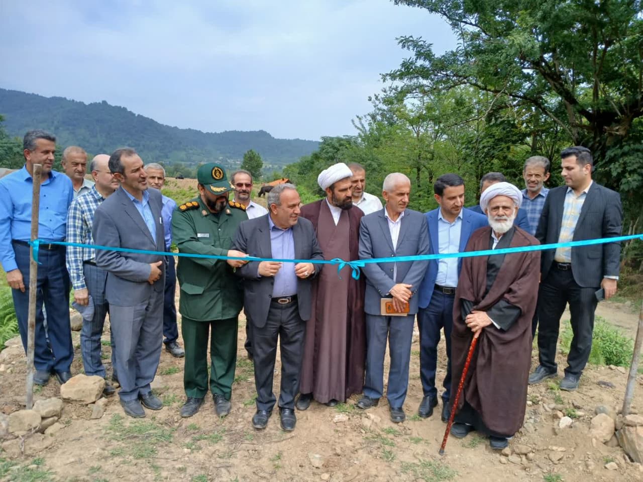 افتتاح سردهنه و آب بندان روستای سیدسرا با اعتبار بالغ بر ۱۴۰۰۰میلیون ریال 